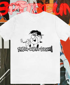 Vintage 90's Grateful Dead -Grateful Fred- Flintstones Parody Band Tee tour weed T Shirt TPKJ1
