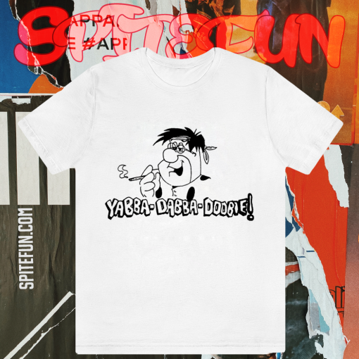 Vintage 90's Grateful Dead -Grateful Fred- Flintstones Parody Band Tee tour weed T Shirt TPKJ1