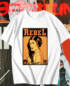 Charlie Bradbury’s Princess Leia Rebels T-Shirt Pj TPKJ1