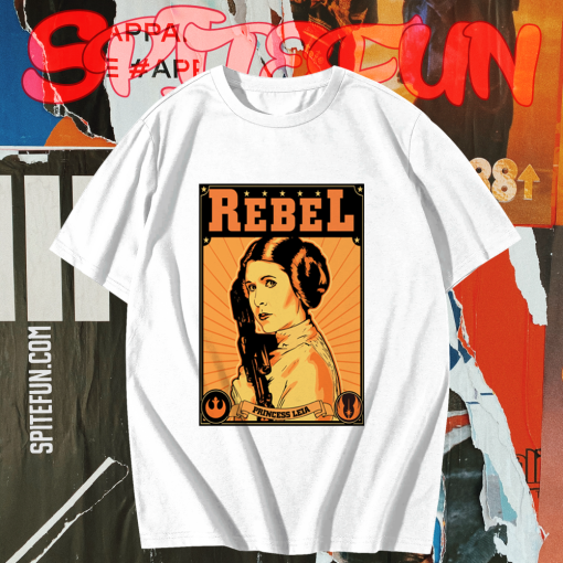 Charlie Bradbury’s Princess Leia Rebels T-Shirt Pj TPKJ1