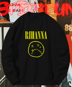 Rihanna Grunge Sweatshirt TPKJ1