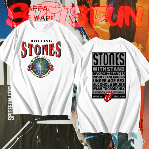 Rolling stones voodoo lounge tour shirt TPKJ1