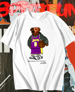 Bear Kobe Bryant T Shirt TPKJ1