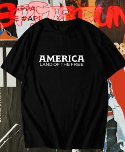 Chris Pratt America Land of the Free T-Shirt TPKJ1