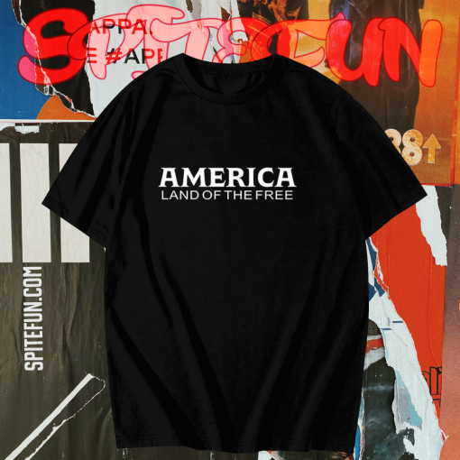 Chris Pratt America Land of the Free T-Shirt TPKJ1