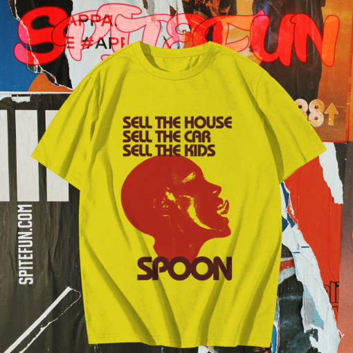 Spoon Sell The House Car Kids T-shirt TPKJ1