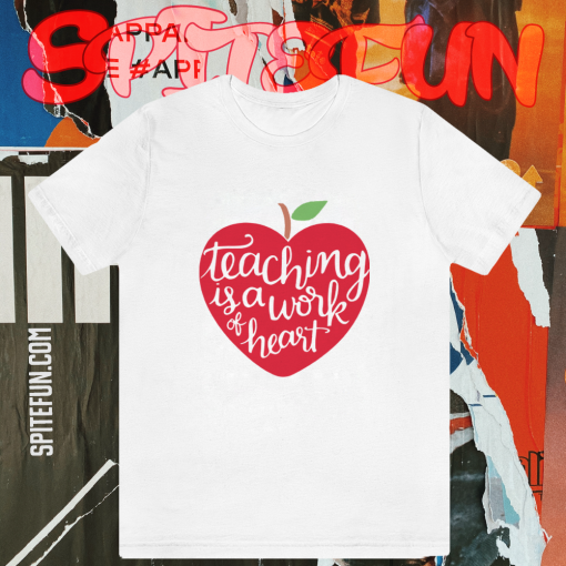 Valentines Day Teacher T-Shirt TPKJ1