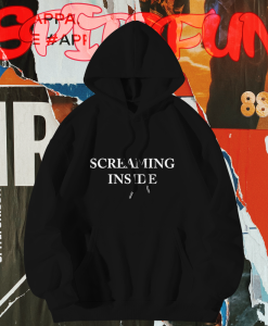 Screaming Inside Hoodie TPKJ1