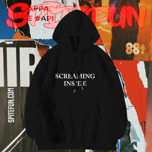 Screaming Inside Hoodie TPKJ1