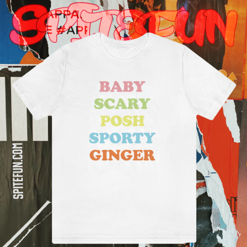 BABY SCARY POSH SPORTY GINGER tshirt TPKJ1