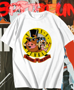 Welcome To The Jungle Timon and Pumba T-shirt TPKJ1