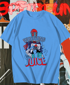 Wheezing The Juice Blue Sky T shirts TPKJ1