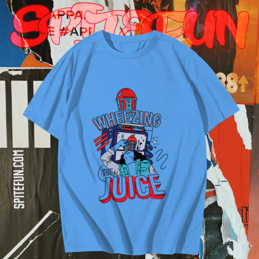 Wheezing The Juice Blue Sky T shirts TPKJ1