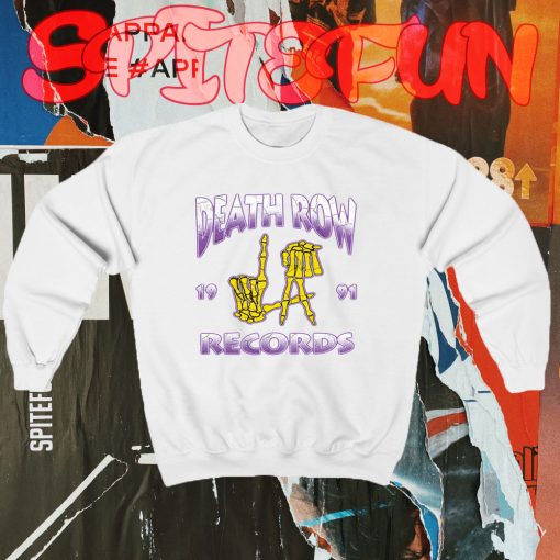 LA Death Row Records Sweatshirt TPKJ3