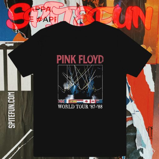 Pink Floyd World Tour 87-88 T-Shirt TPKJ3