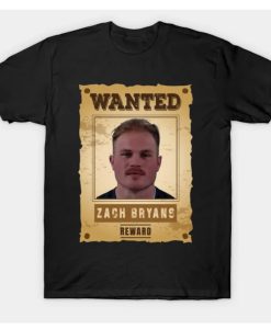 Zach Bryan Mugshot Wanted T-Shirt