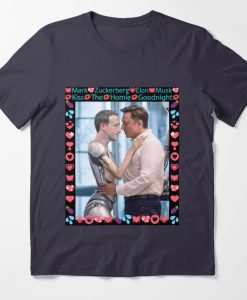 Elon Musk and Mark Zuckerberg are in love T Shirt