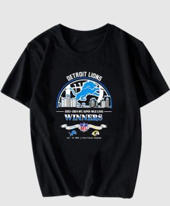 Lions 2023-2024 NFC Super Wild T Shirt