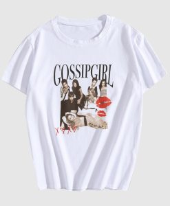 Gossip Girl print T Shirt