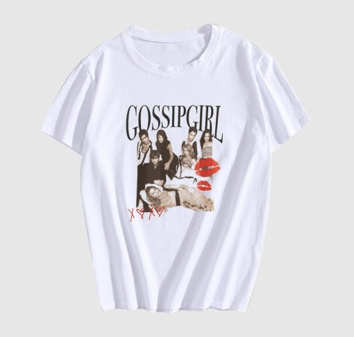 Gossip Girl print T Shirt