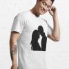 couple in love silhouette T-shirt