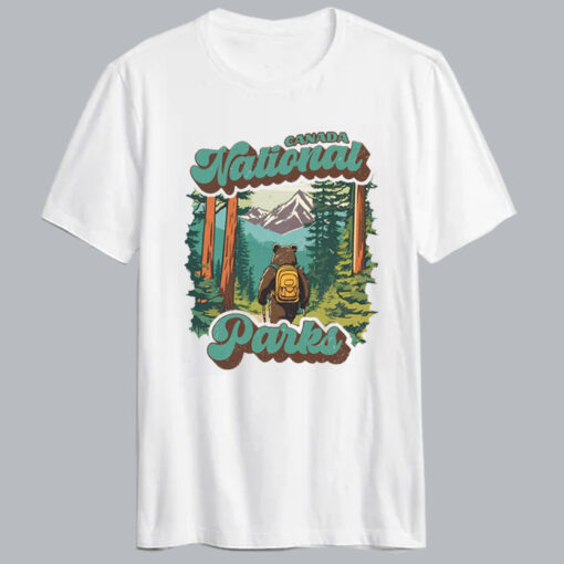 Retro Canada National Parks T Shirt