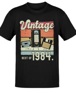 Vintage 1984 Cassette T-Shirt SD
