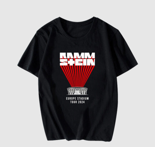 Rammstein Europe Stadium Tour 2024 T Shirt